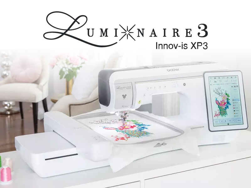 Brother Luminaire XP3 Sewing and Embroidery Machine