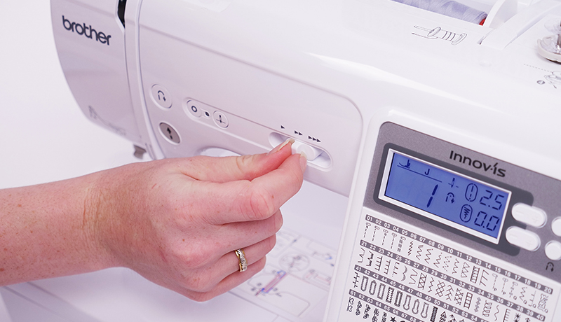Echidna Sewing Brother A80 User-friendly controls