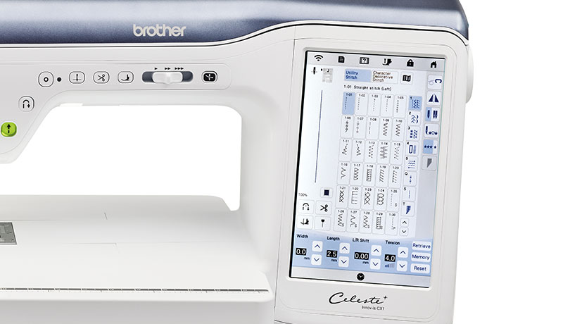Brother Celeste CX1 Large 10.1” LCD Touchscreen