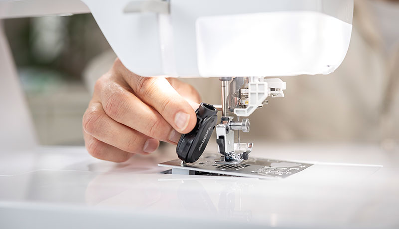 Brother Celeste CX1 Easy Needle Plate Removal