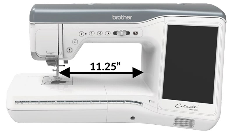 Brother Celeste CX1 Large 11.25” Workspace