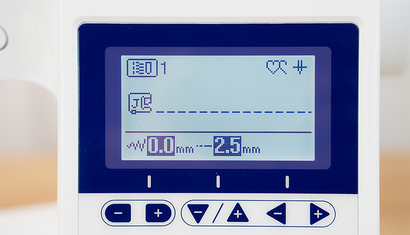 Echidna Sewing Brother F420 LCD Display