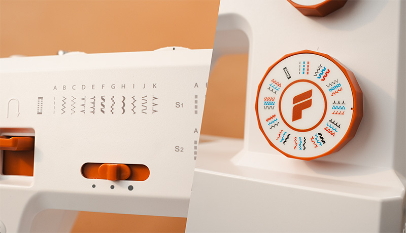 FEIYUE FYe375 Extended Built-in Stitch Selection