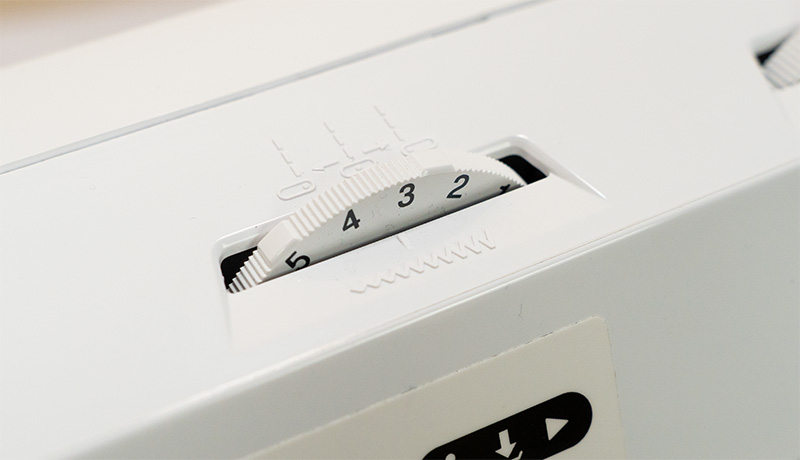 Echidna Sewing Brother GS3700 Stitch Width Control