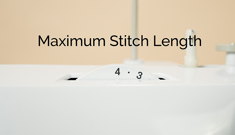 Echidna Sewing Brother GS3700 4mm Maximum Stitch Length