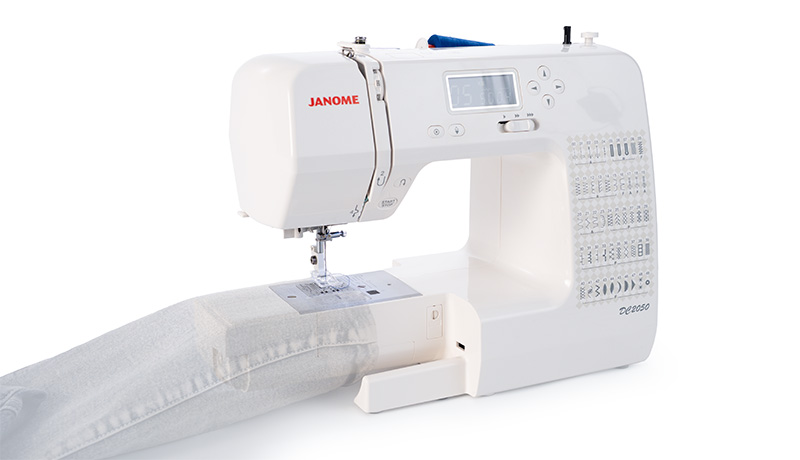 Janome DC2050 Free Arm Capability