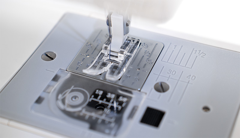 Janome DC2050 Needle Plate Guides