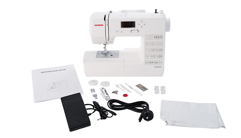 Janome DC2050 What's in the box