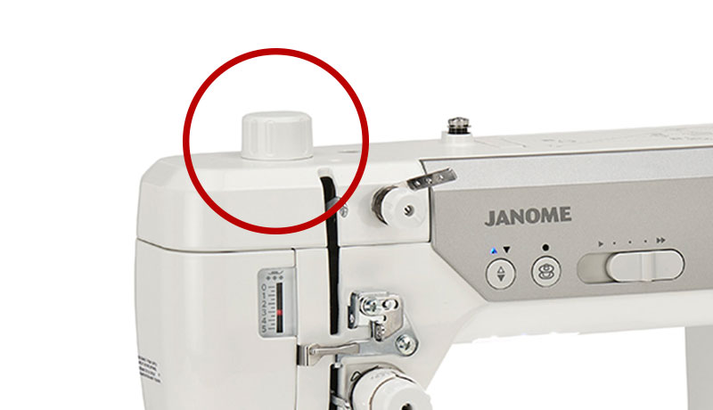 Janome HD9-QCP Adjustable foot pressure