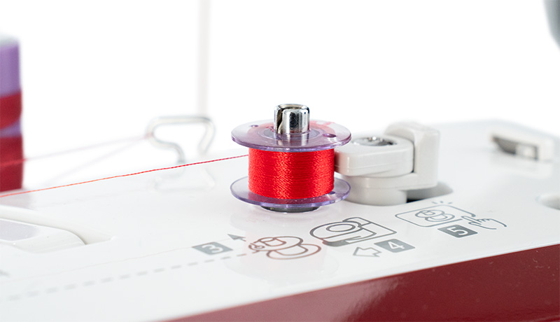 Janome MC6650 Independent bobbin winder