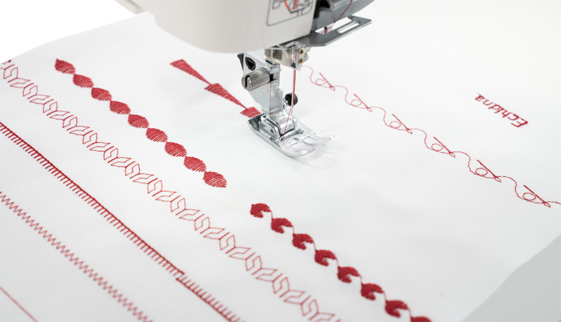 Janome MC6650 170 stitches including buttonholes