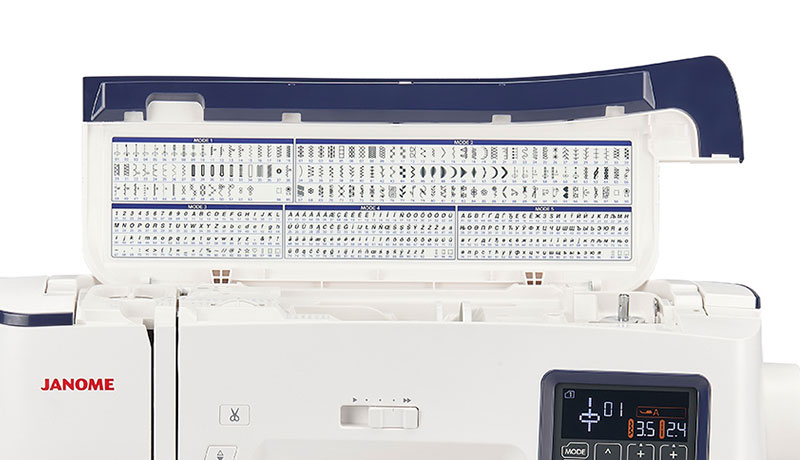 Janome Skyline 3 selection of 150 built-in stitches