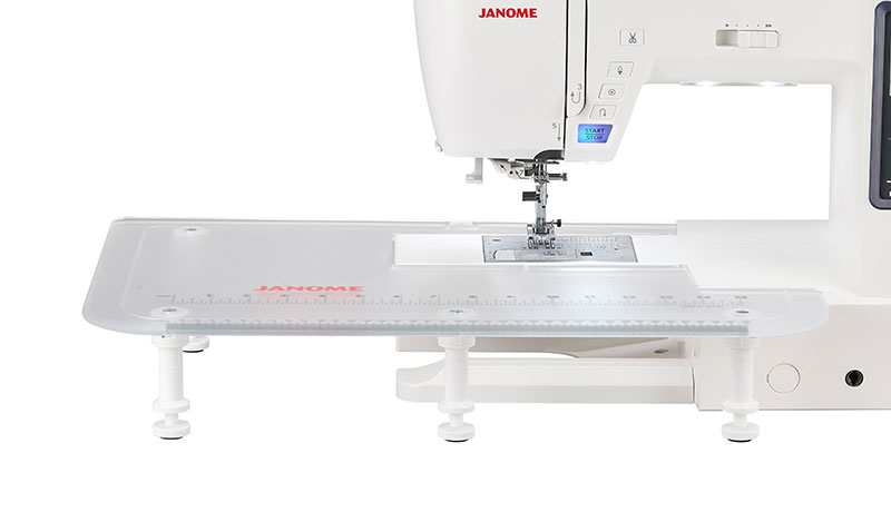 Janome Skyline 5 extra wide extension table