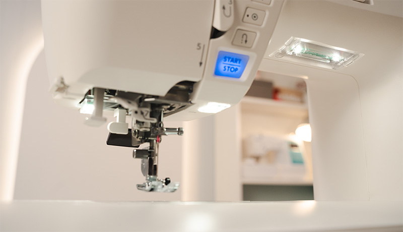 Janome Skyline 8 LED sewing workspace lighting