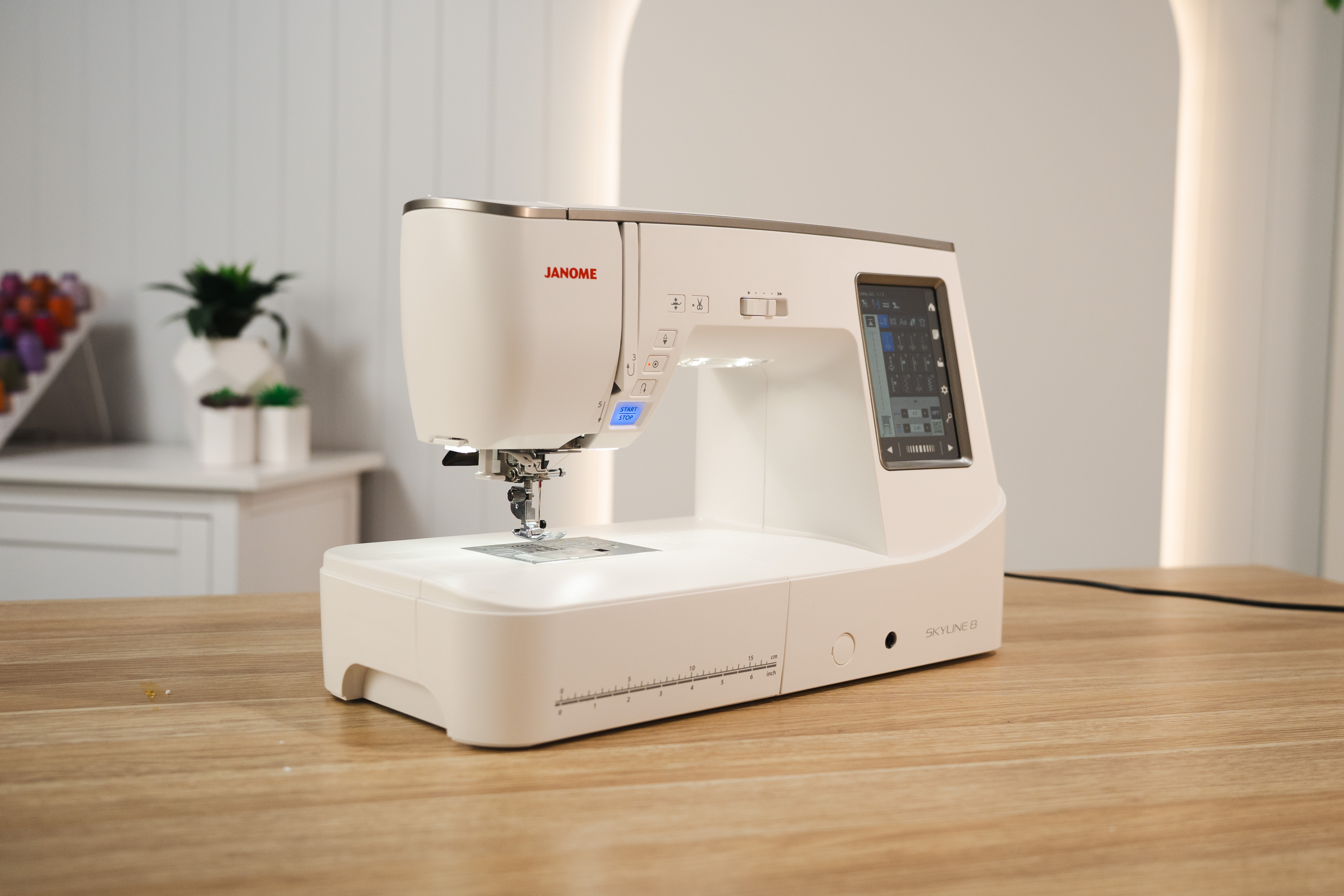 Janome Skyline 8 premium computerised sewing and quilting machine