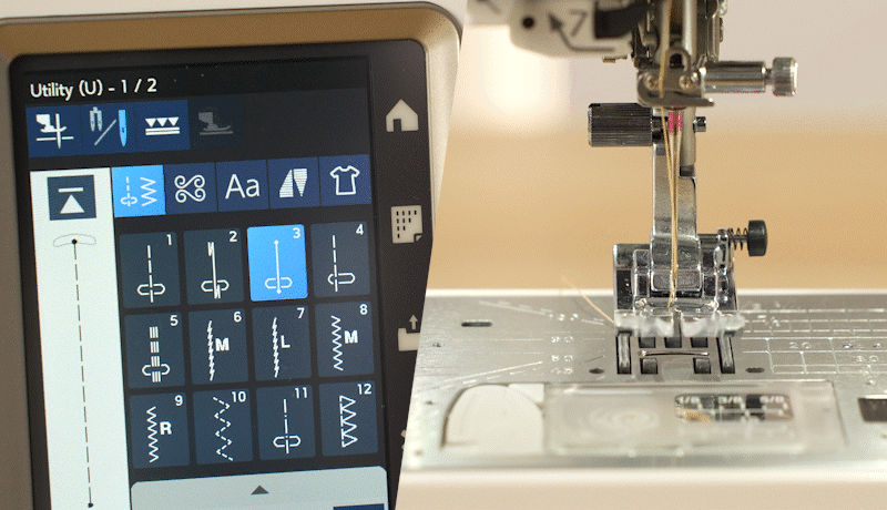 Janome Skyline 8 91 Needle Positions