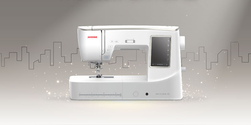 Janome Skyline 8 premium computerised sewing and quilting machine
