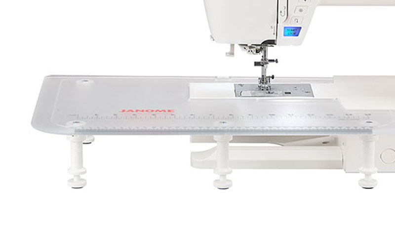 Janome Skyline 8 extra wide extension table