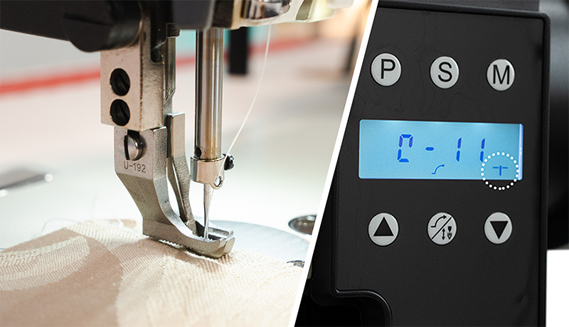 VMA V-0303D Selectable needle stop position
