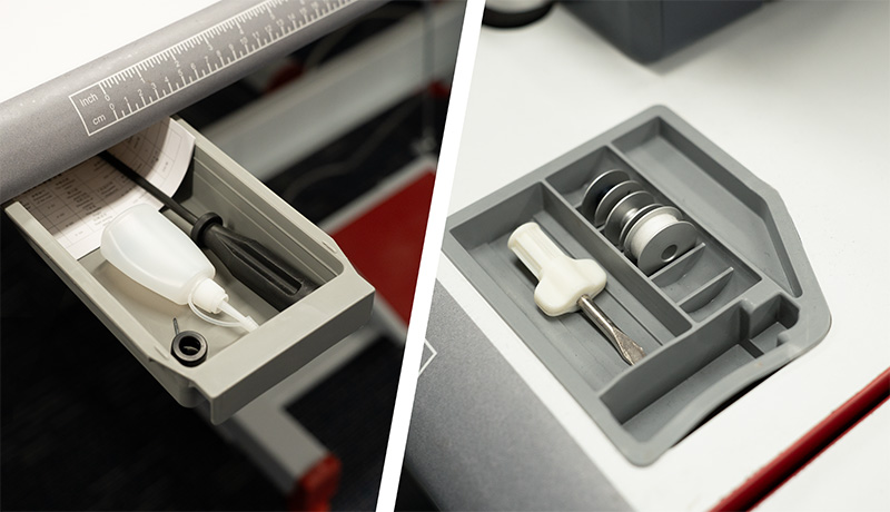 VMA V-20U53D Integrated Storage Drawer & Bobbin Tray