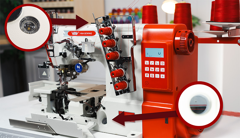 VMA V-561ES Automatic oiling system