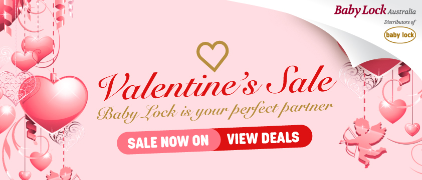 Baby Lock Valentine's Day Sales