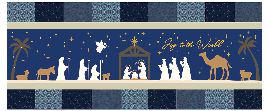 Nativity Bench Pillow