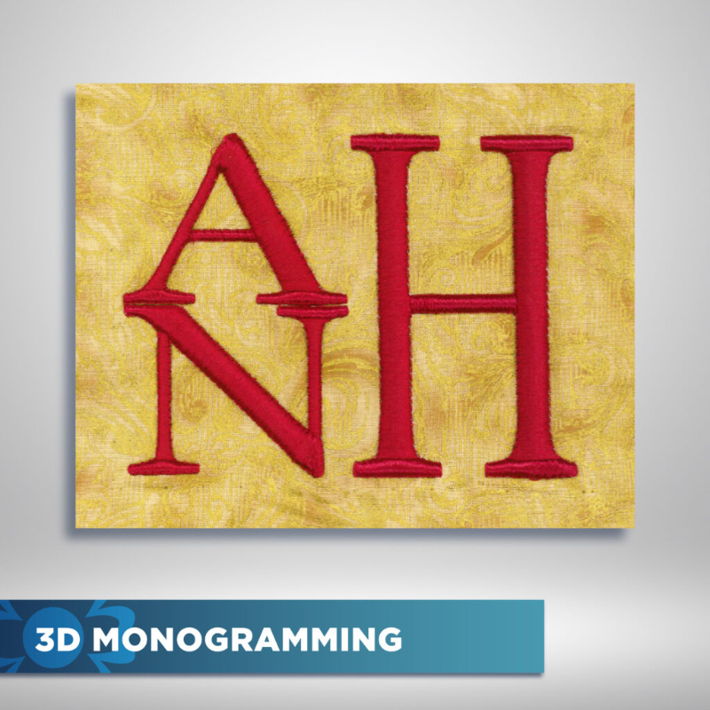 3D Monogramming