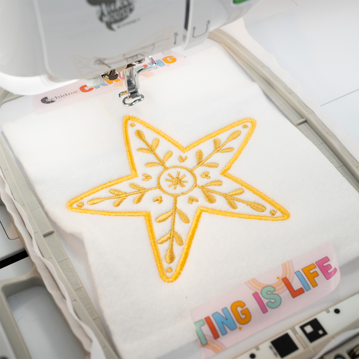 3D Embroidery Felt Stitch