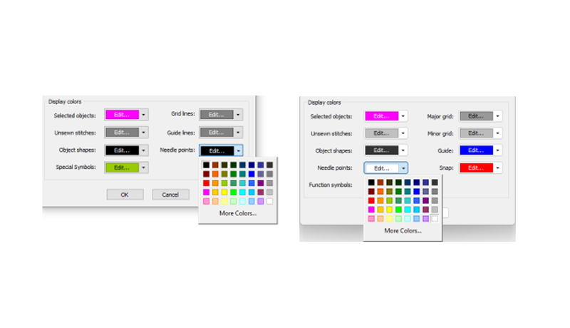 Hatch V4 Display Colours