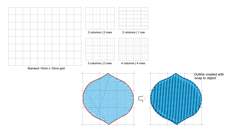 Hatch V4 Grids, guides and snaps