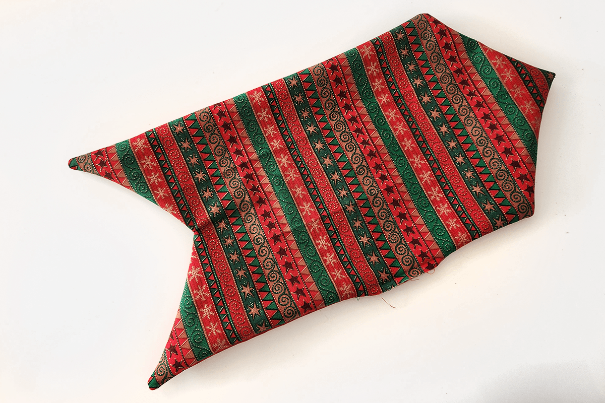 turned envelope shape