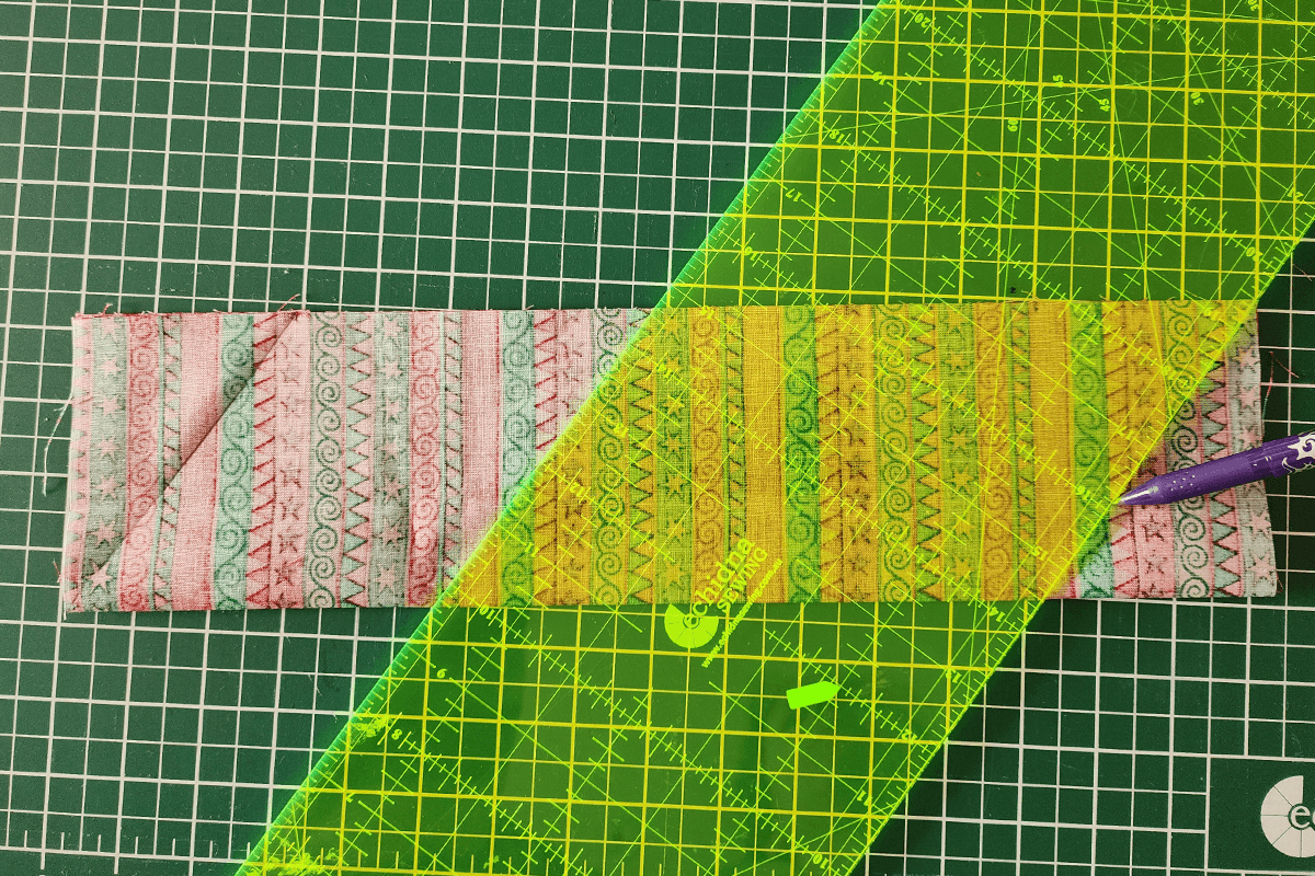 Draw angle line