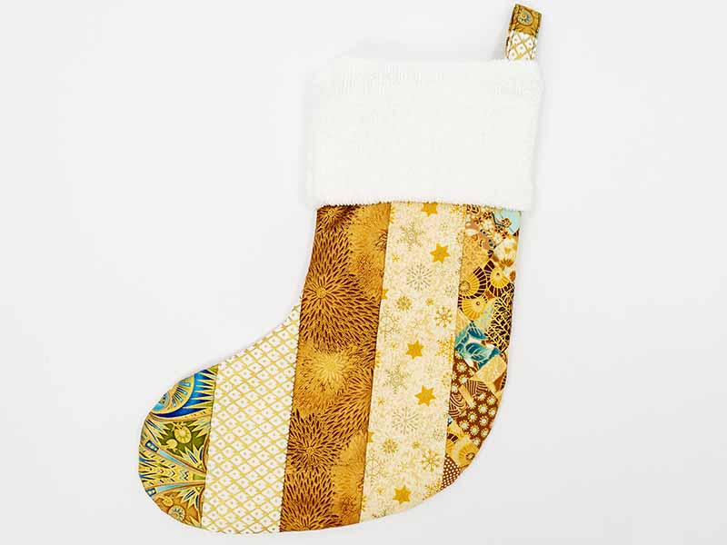 Quilted Christmas Stocking Project