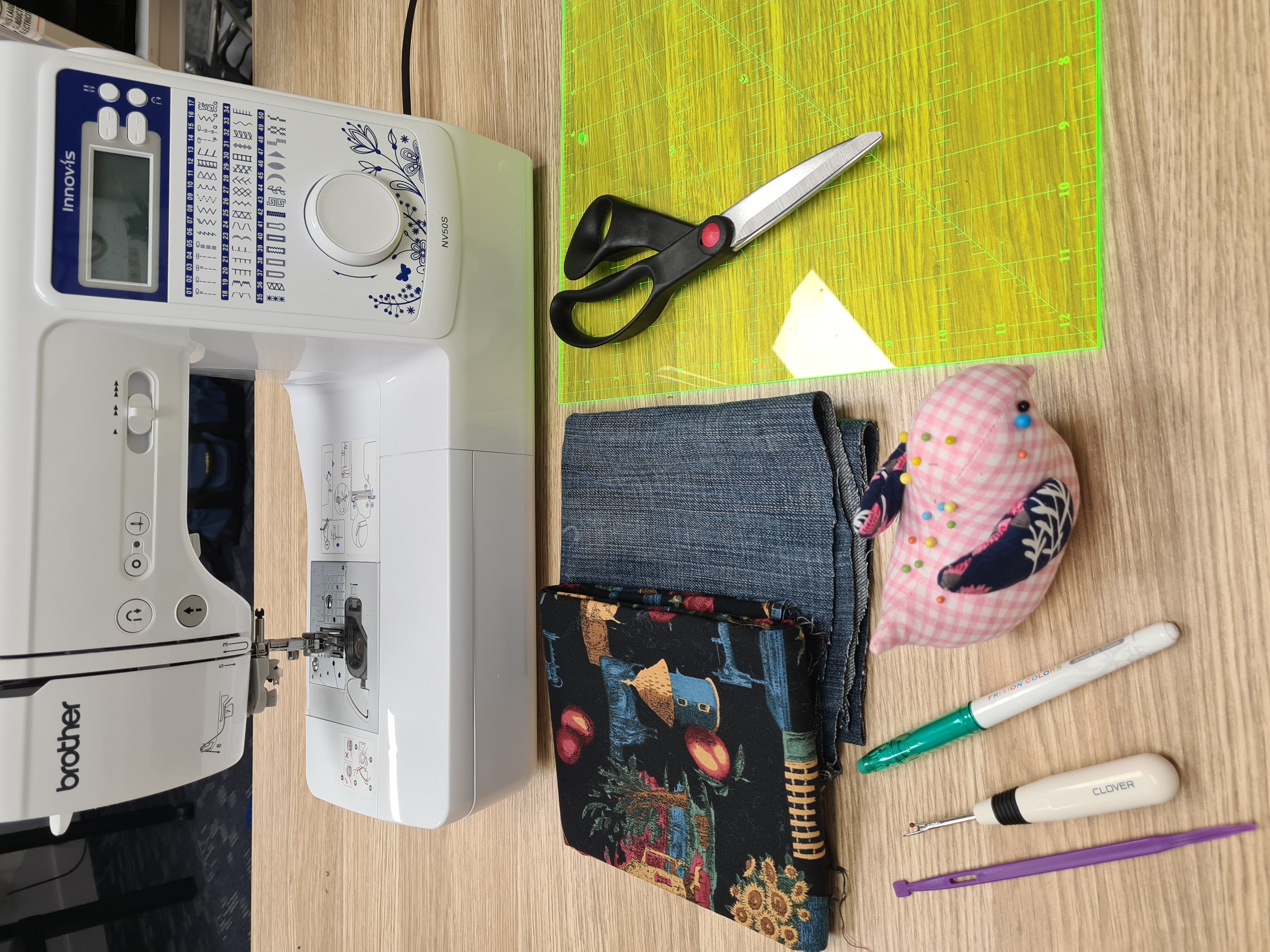 Denim Fabric Bins