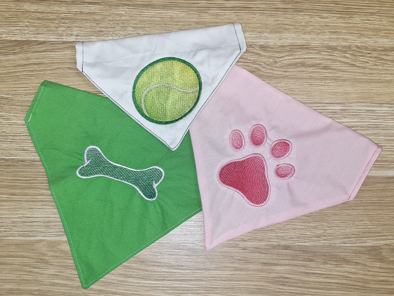 Over Collar Dog Bandana  Project