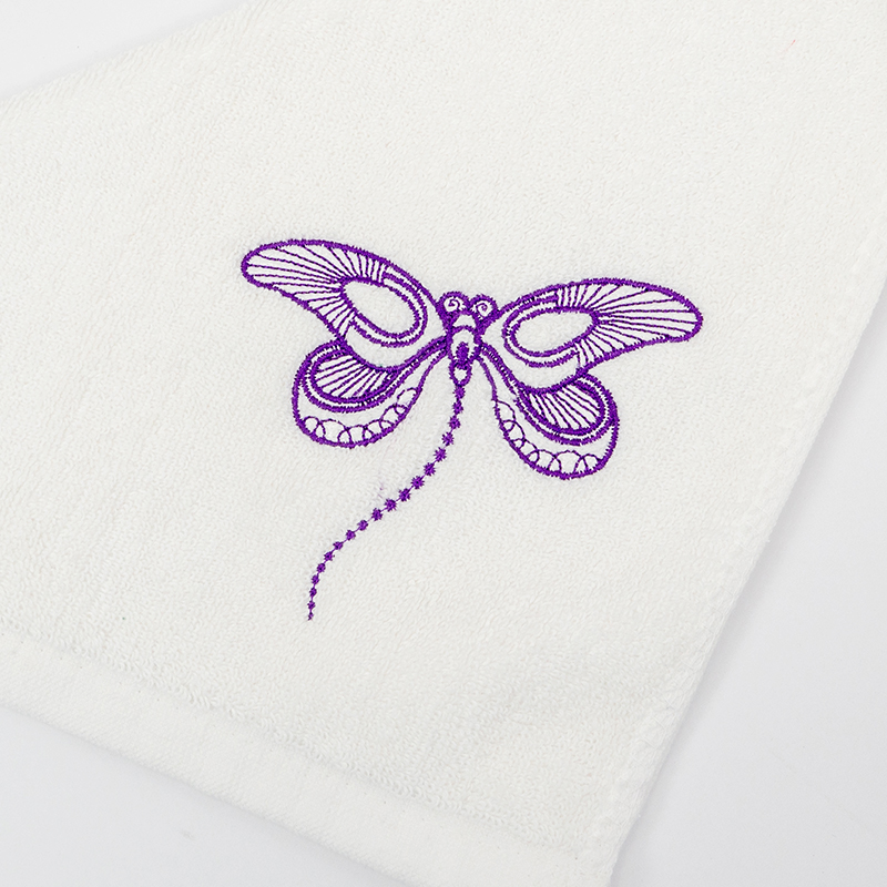 How to embroider a towel Project
