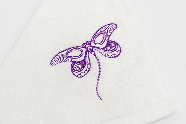 Embroider on a towel Project