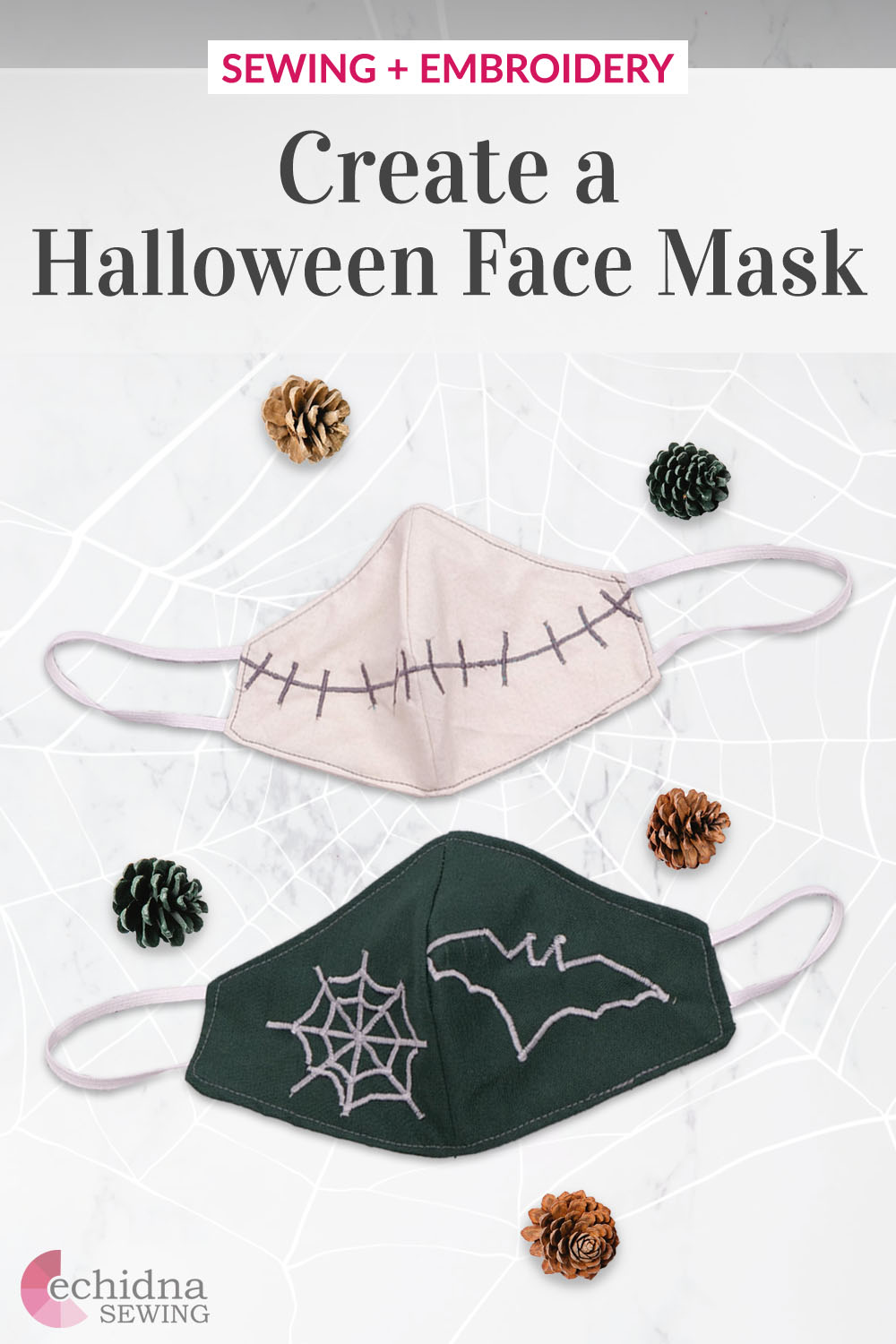 Halloween Glow in the Dark Face Mask