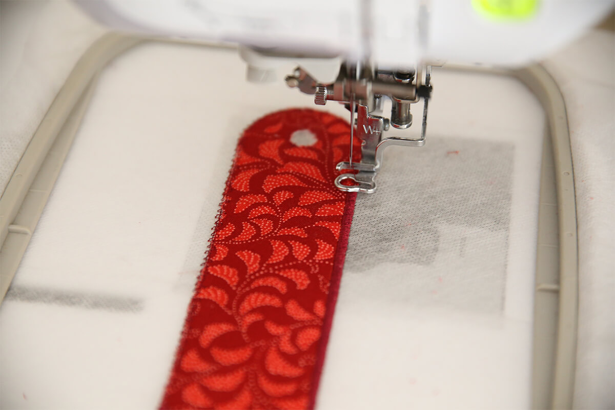 Stitch Satin Border and Eyelet