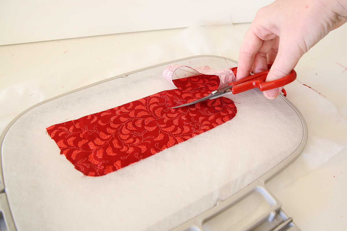 Trim Back Fabric
