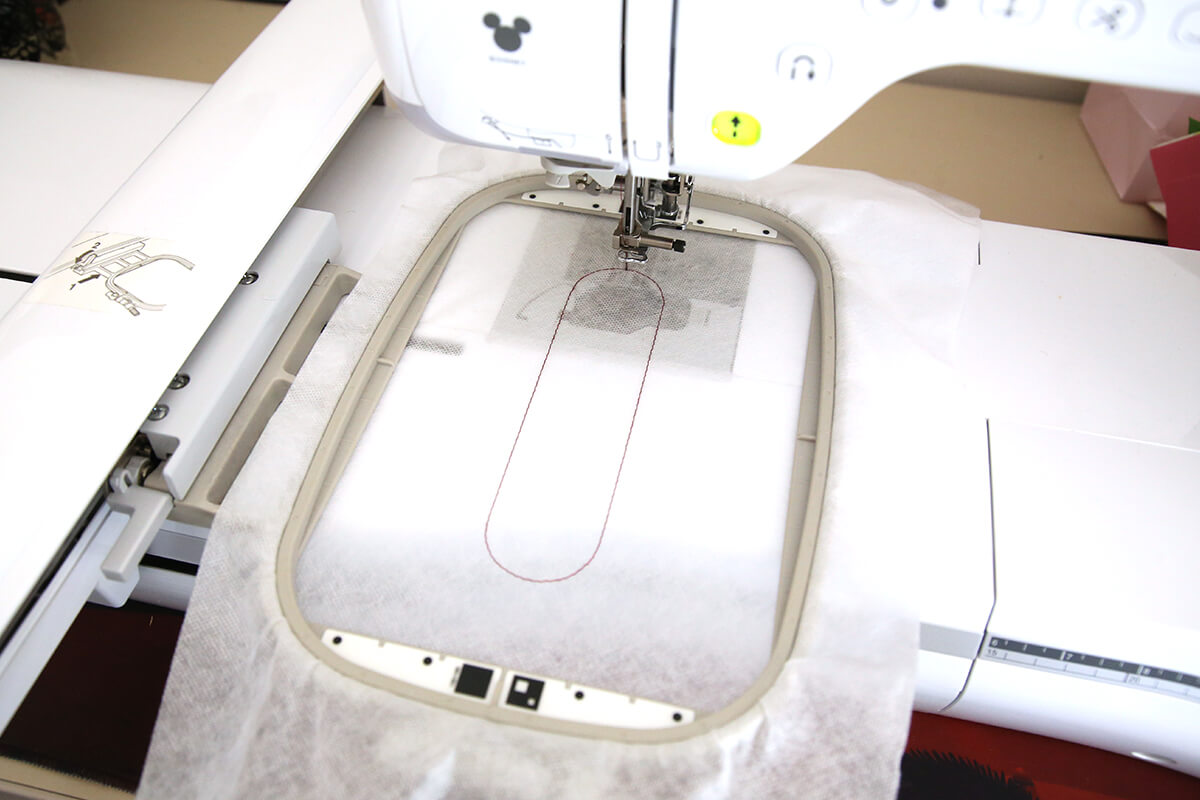 Stitch Placement Line