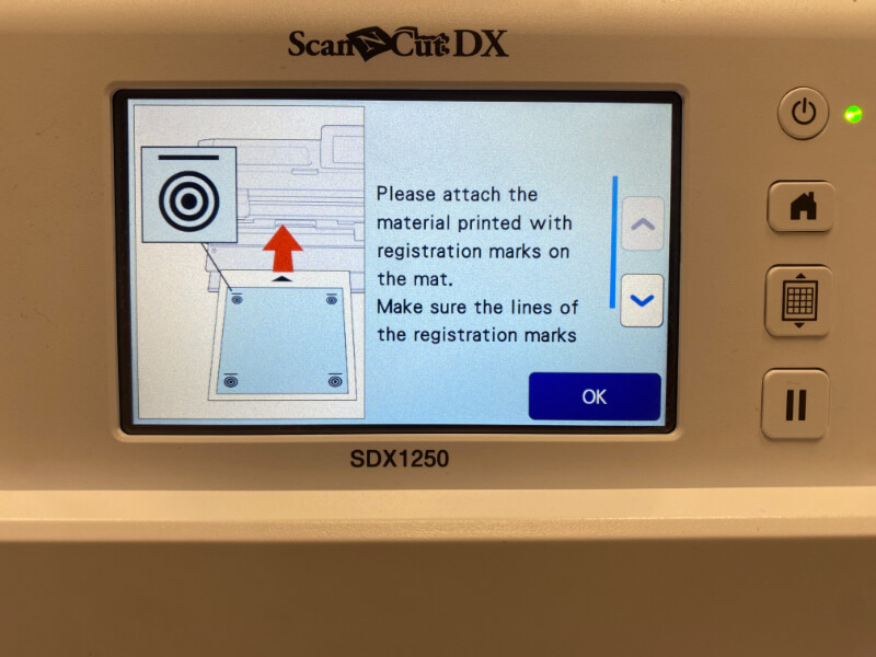 Load mat with printed paper