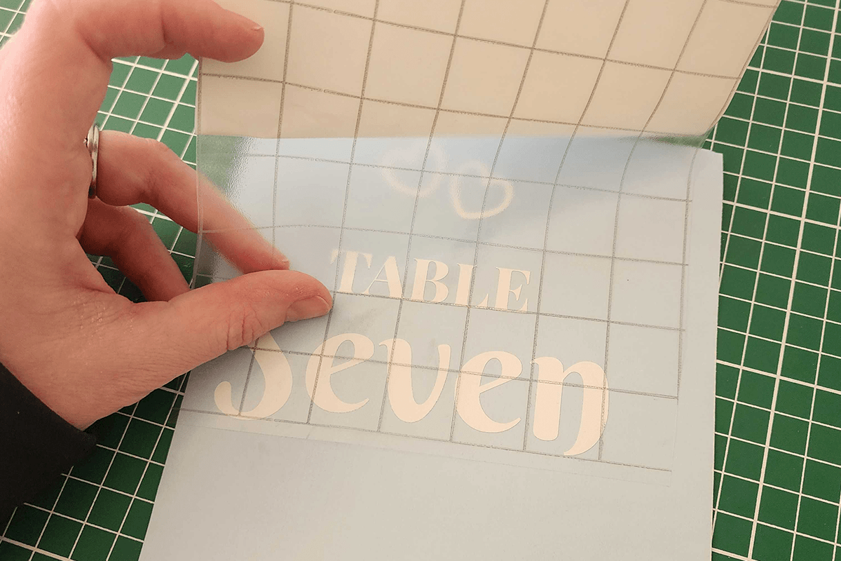 cover vinyl in transfer tape