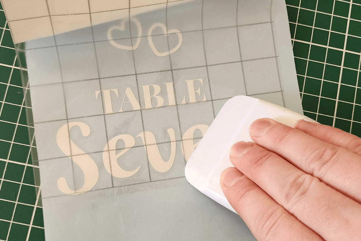 cover vinyl in transfer tape