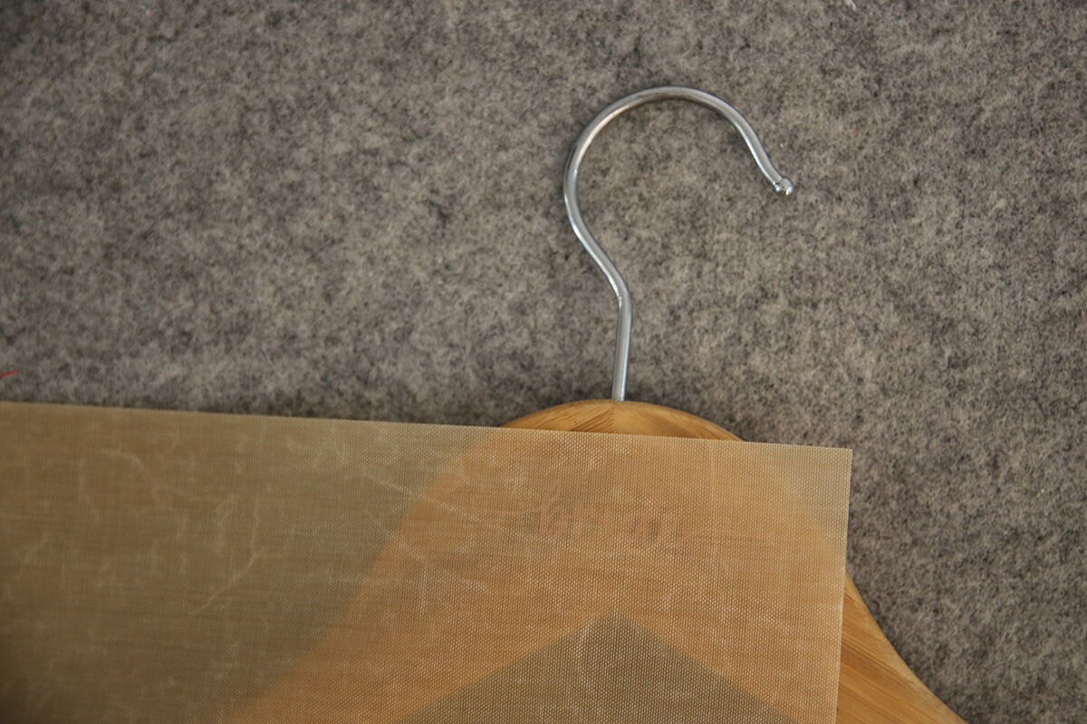 cover with heat protection sheet