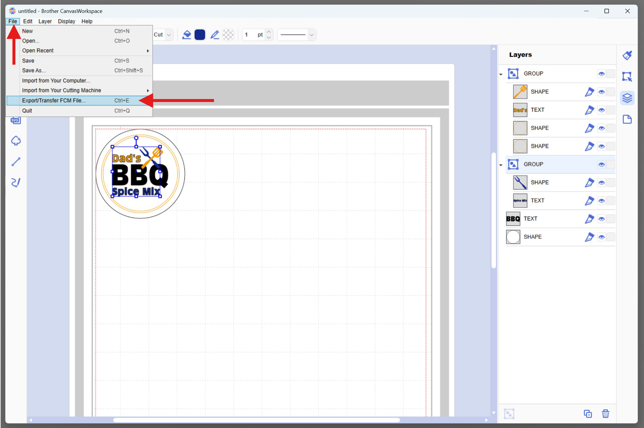 Export design