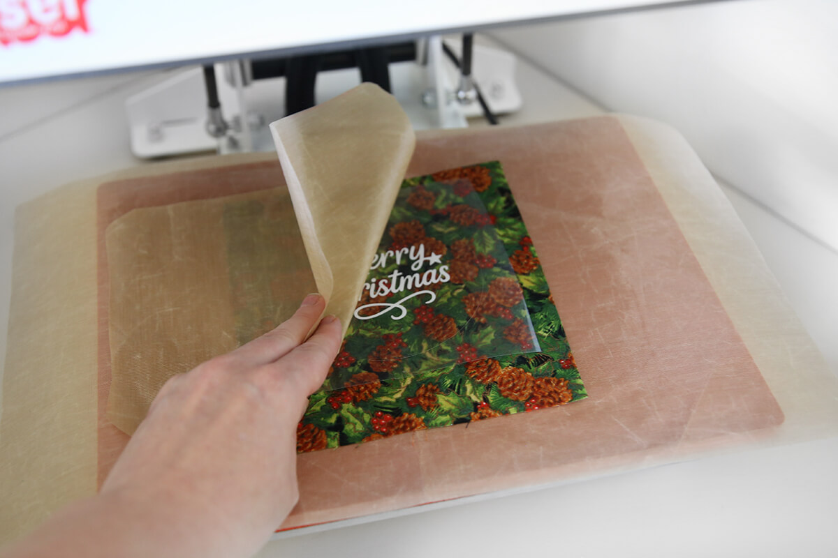 protective sheet in press