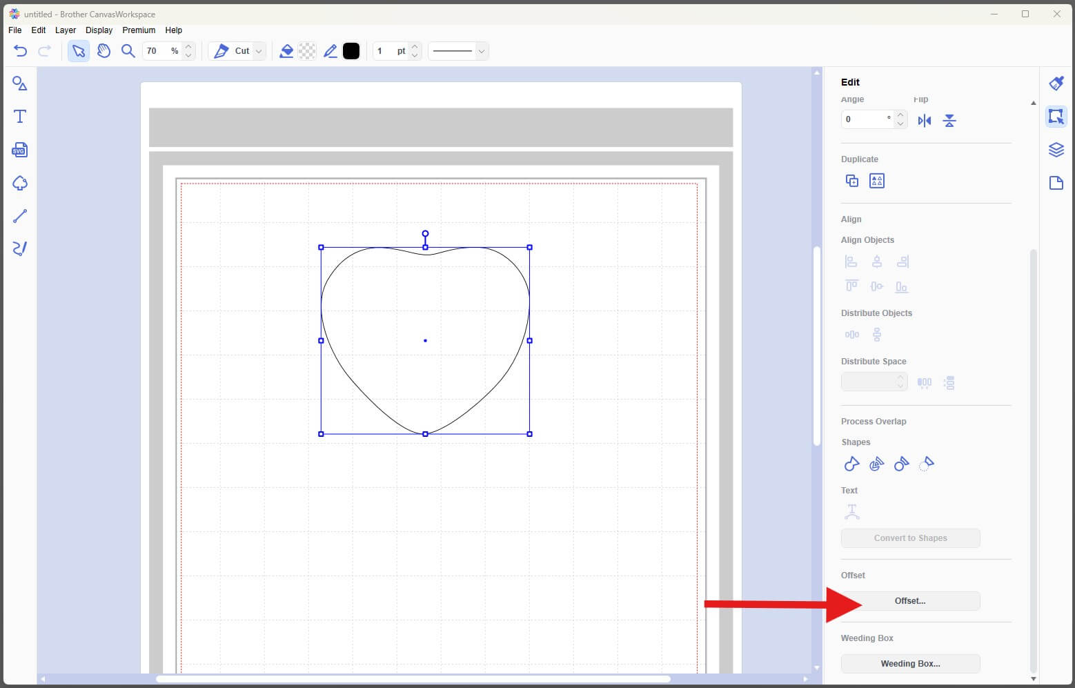 Offset CanvasWorkspace
