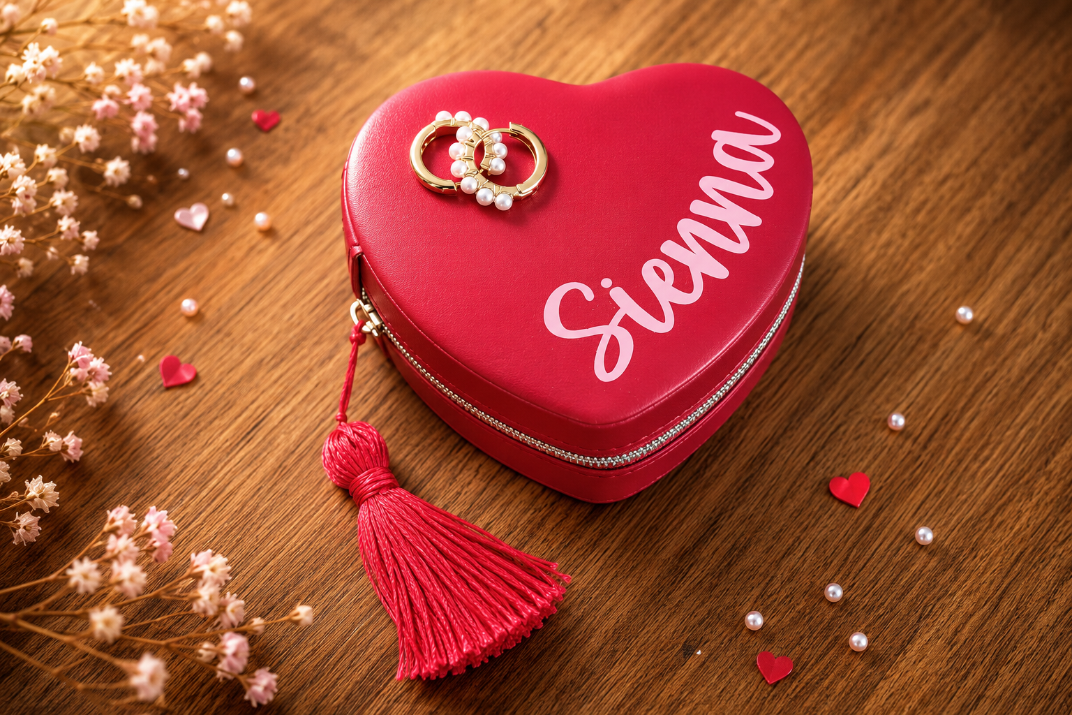 HTV Personalised Jewellery Box